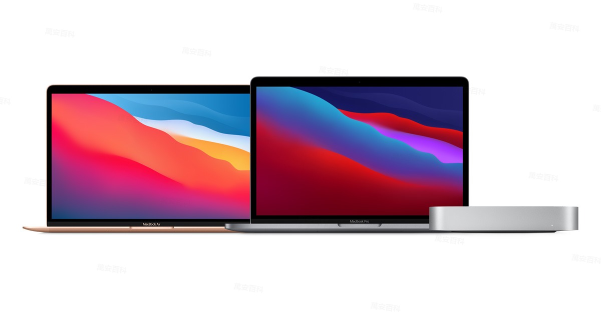 Apple M1 发布新闻稿配图（含 Mac mini）