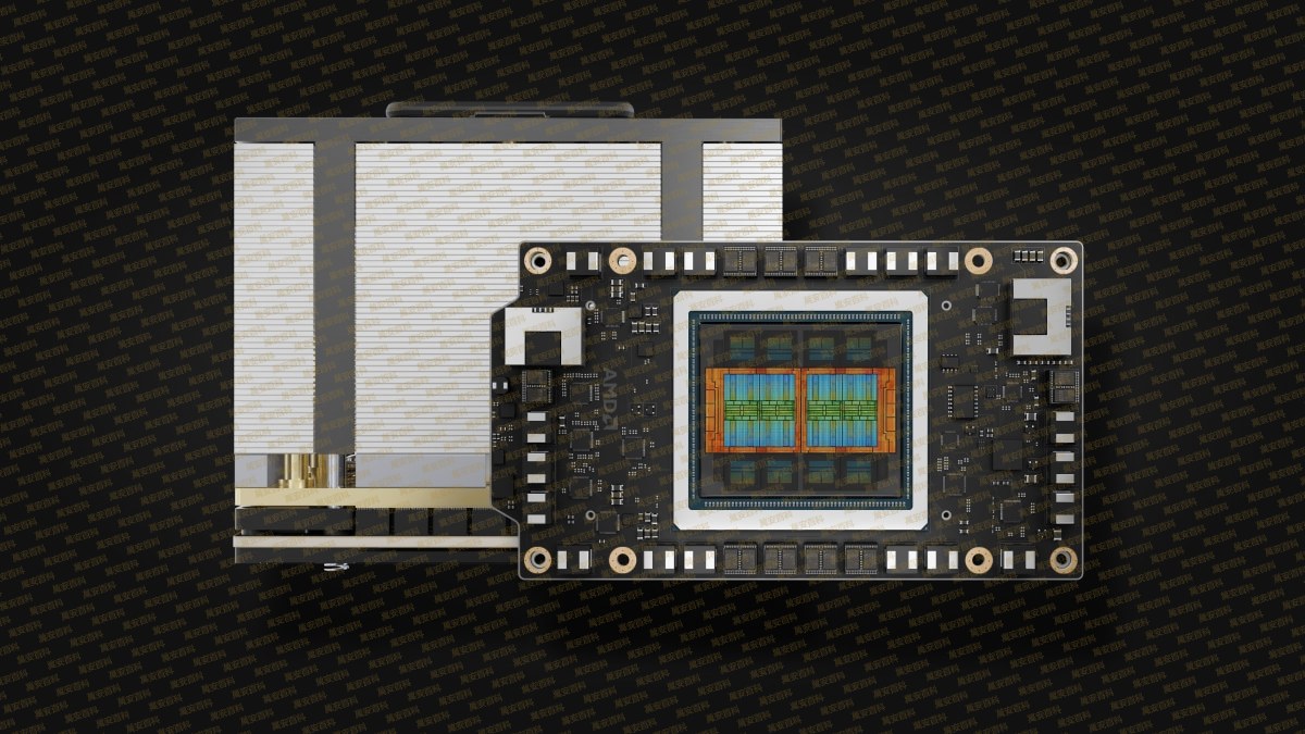 AMD Instinct MI350 系列加速卡官方产品图(厂商图)