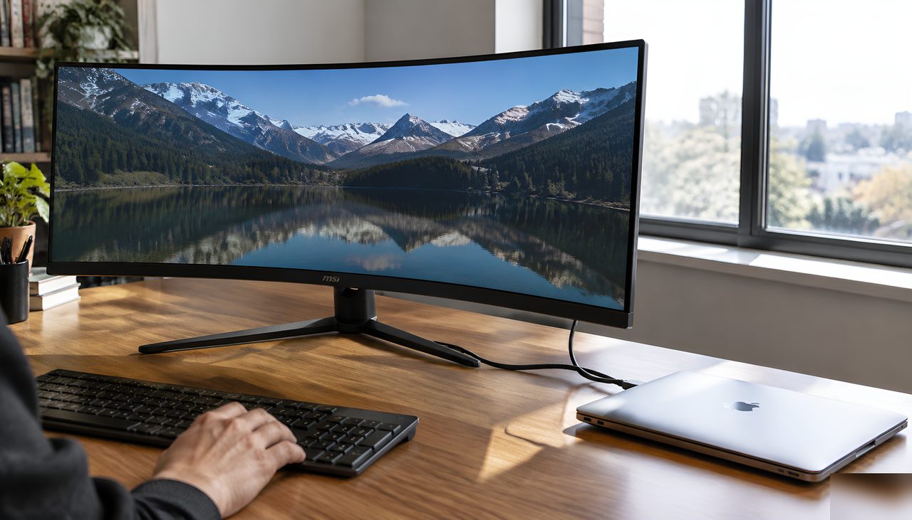 MSI 发布 PRO MAX 341QPXW14G 超宽屏与 M-Mate 软件,精准锁定 Mac 用户