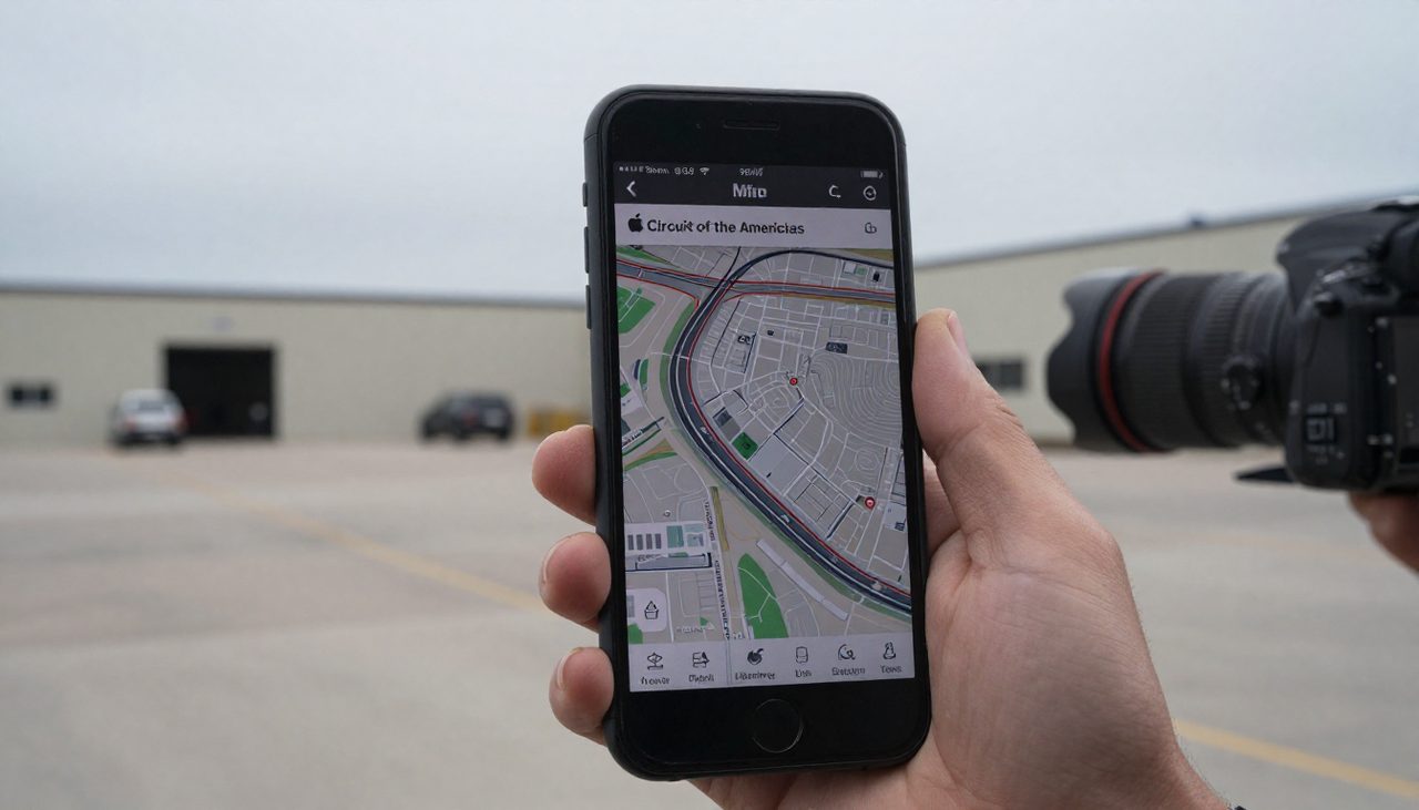 F1驶入奥斯汀,Apple Maps想当你的向导