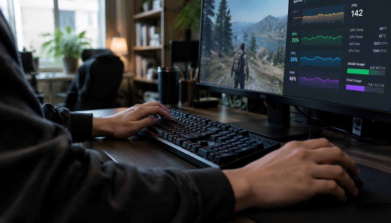 NVIDIA App 11.0.9版上线:统计悬浮窗新增CPU温度、频率与功耗监测