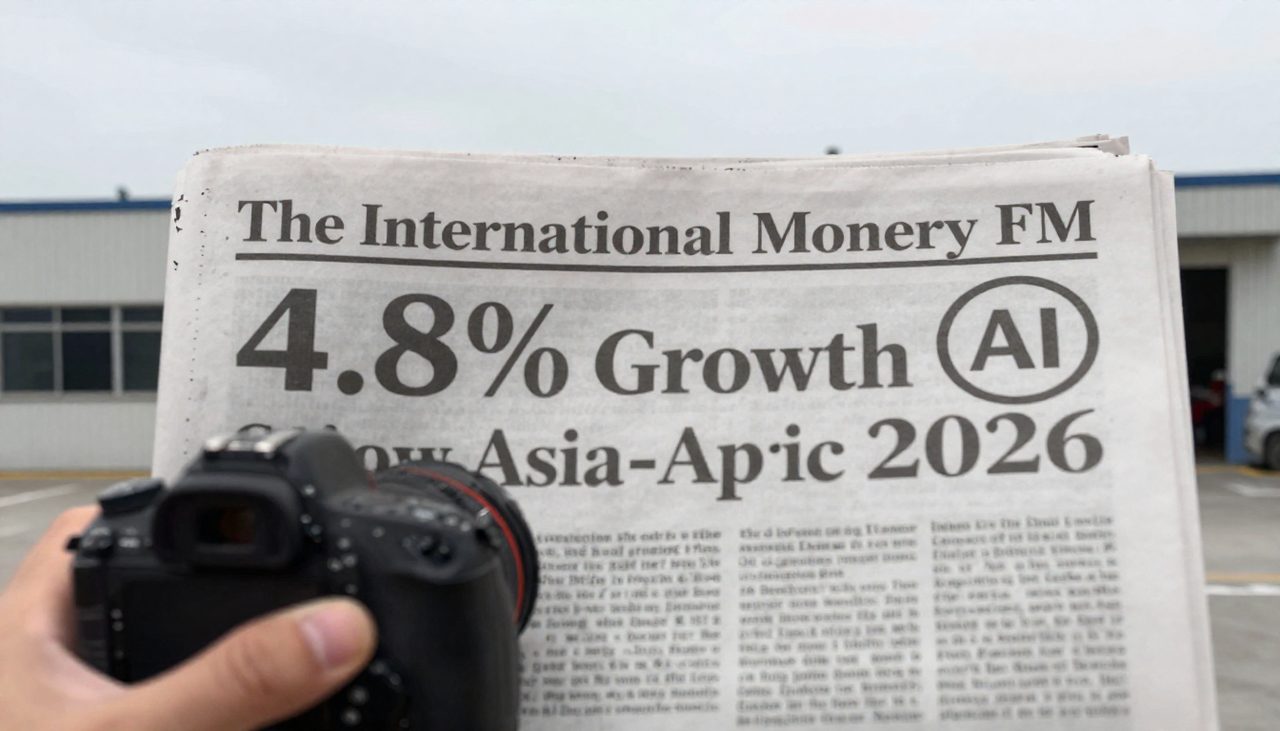 IMF把亚太增长上调的账记在AI头上:2026看4.8%