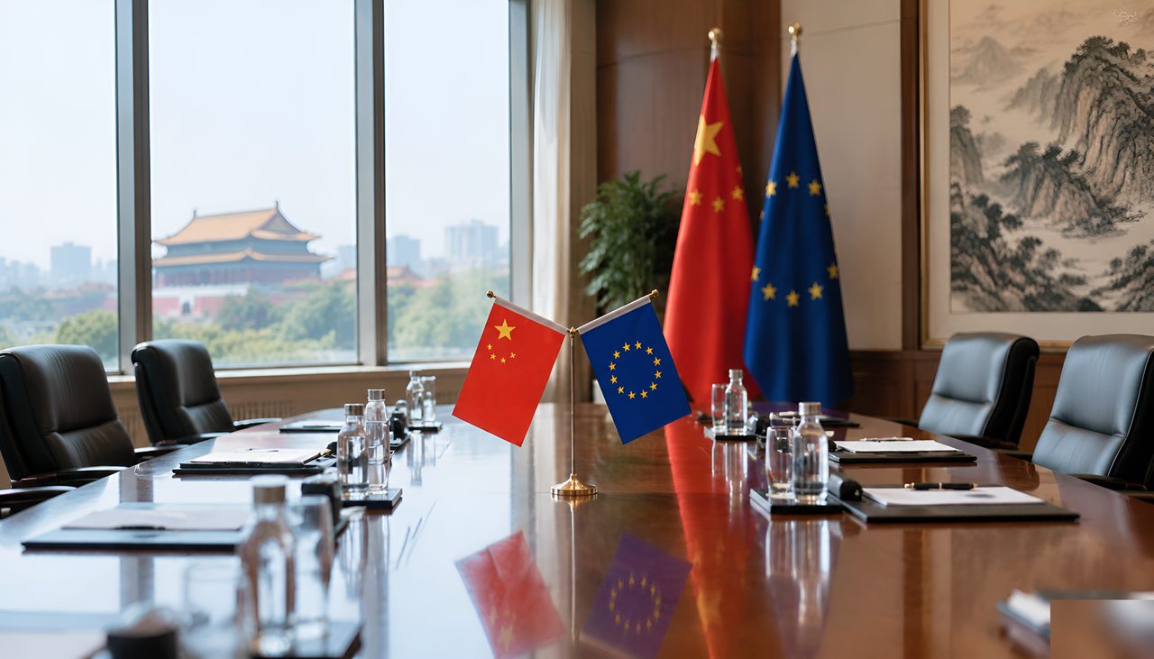 凌激与约根森在京磋商，为中欧贸易投资磋商机制二次会议作准备