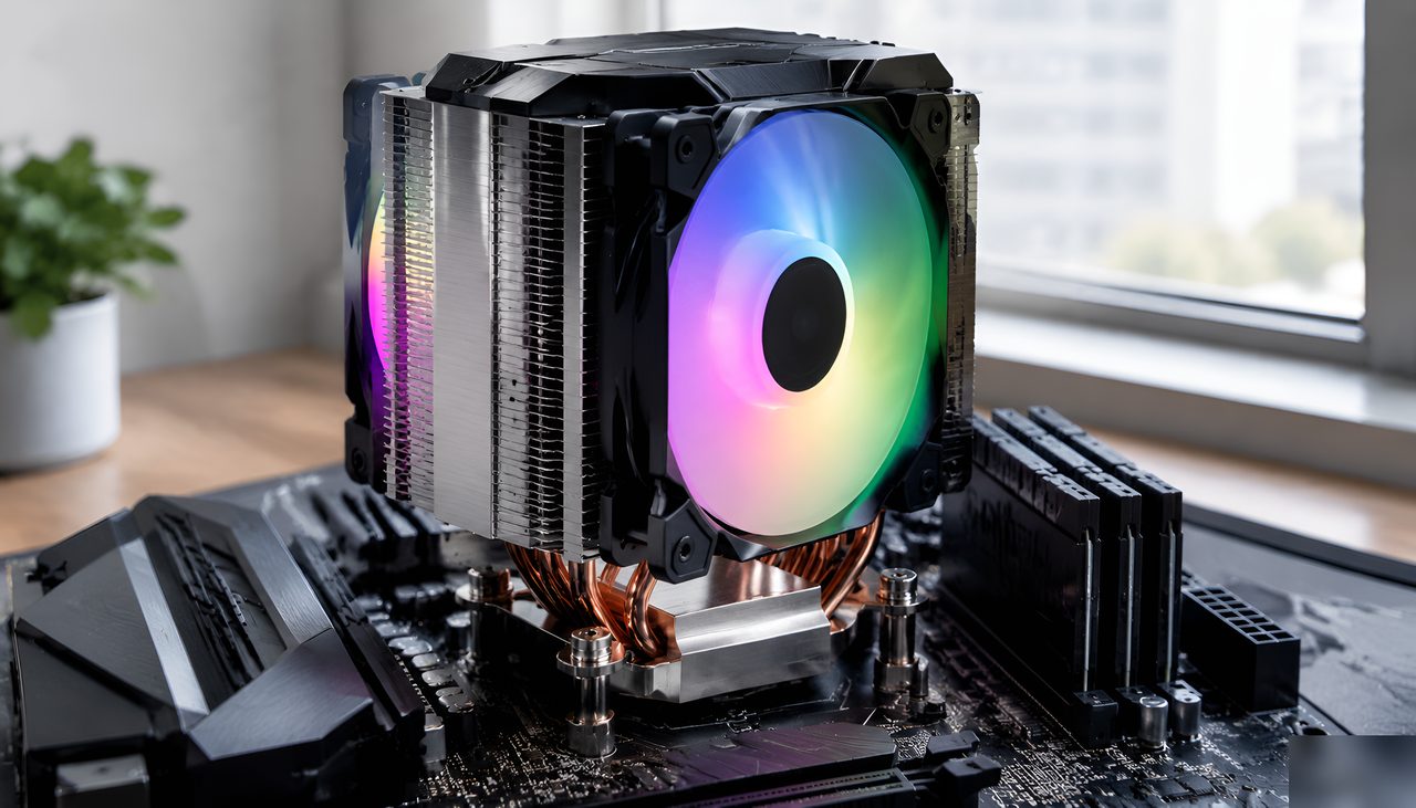 Xeron发布NEX A61 ARGB单塔风冷散热器,专为AMD AM5平台调校