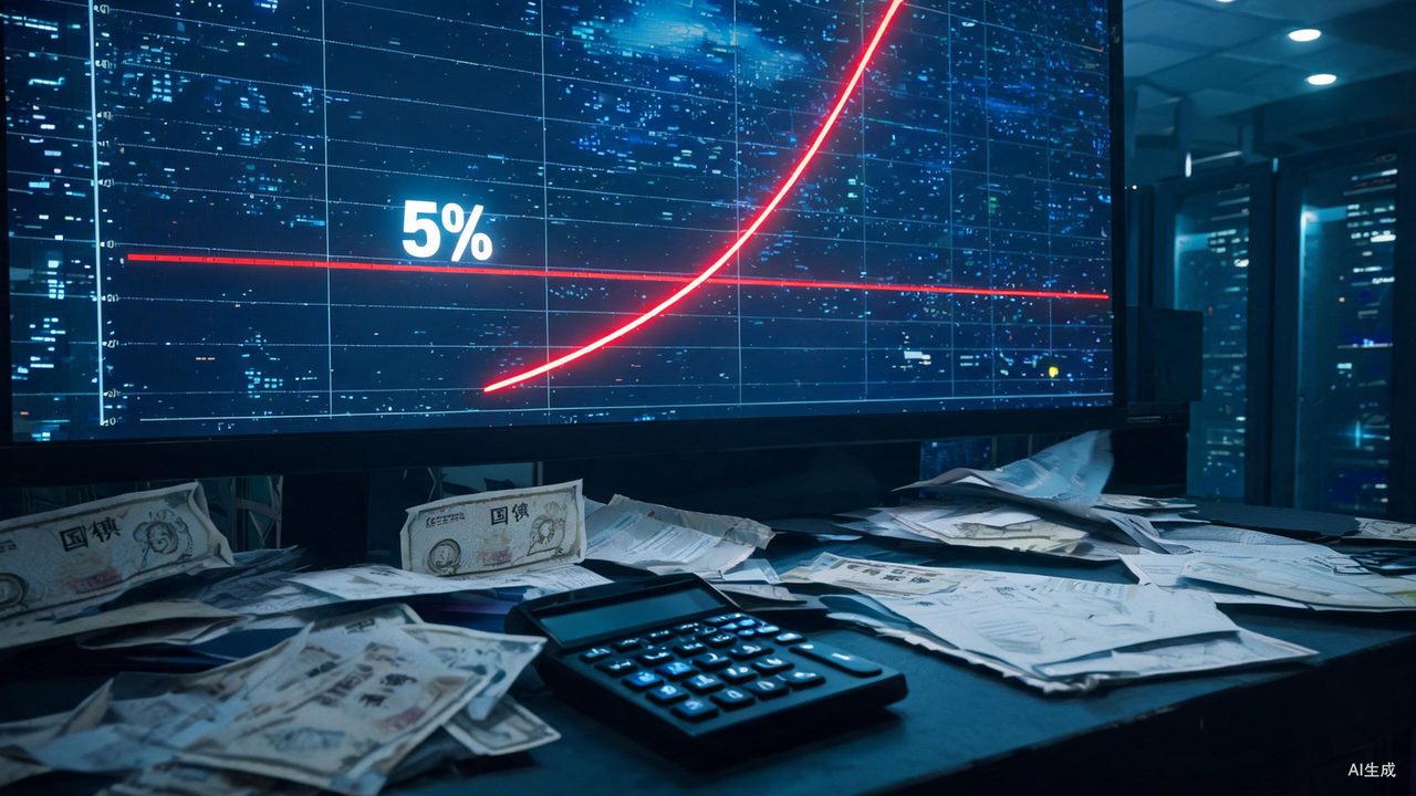 10年期美债收益率破5%,波动速度逼近高盛警戒线