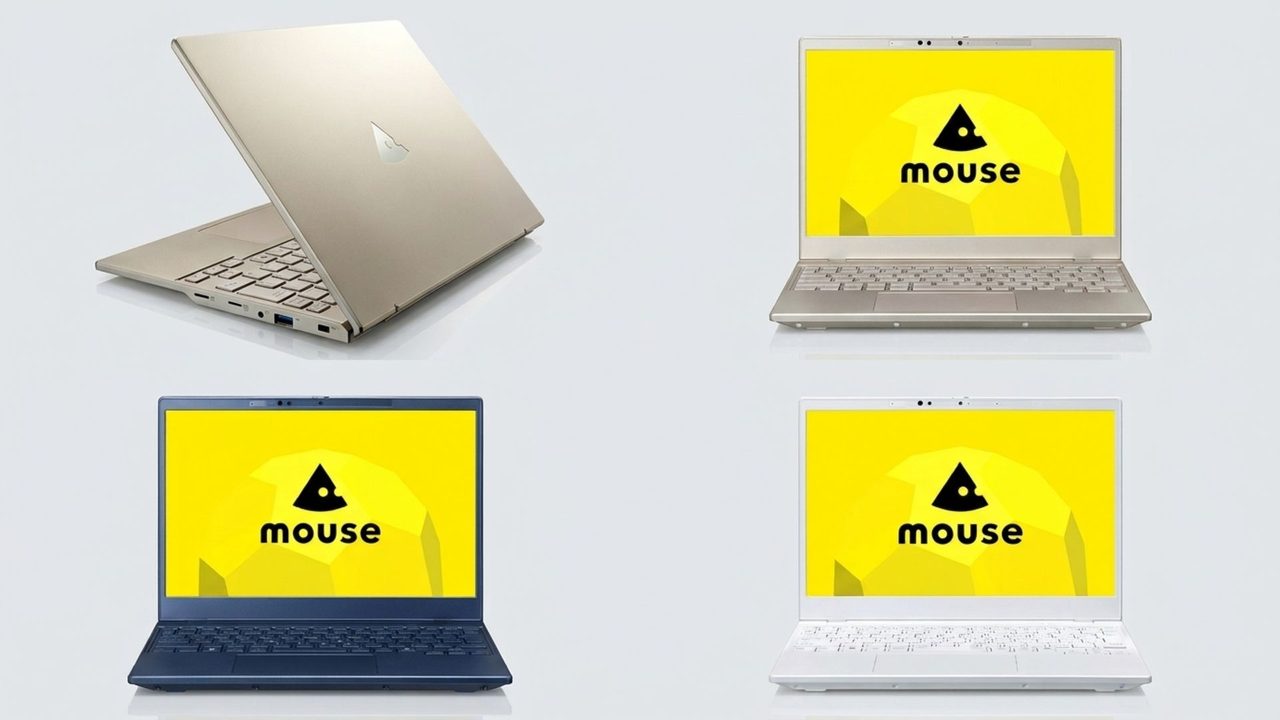 Mouse X2:981克可升级Ryzen AI笔记本,仅在日本有售