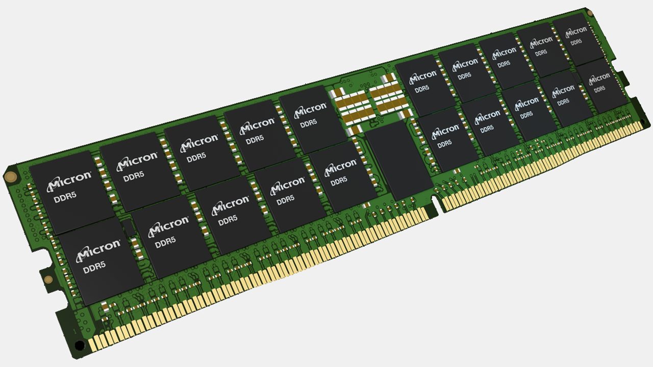 Micron 512GB DDR5-9200 内存亮相:单条功耗仅 16W,单服务器可扩至 12TB