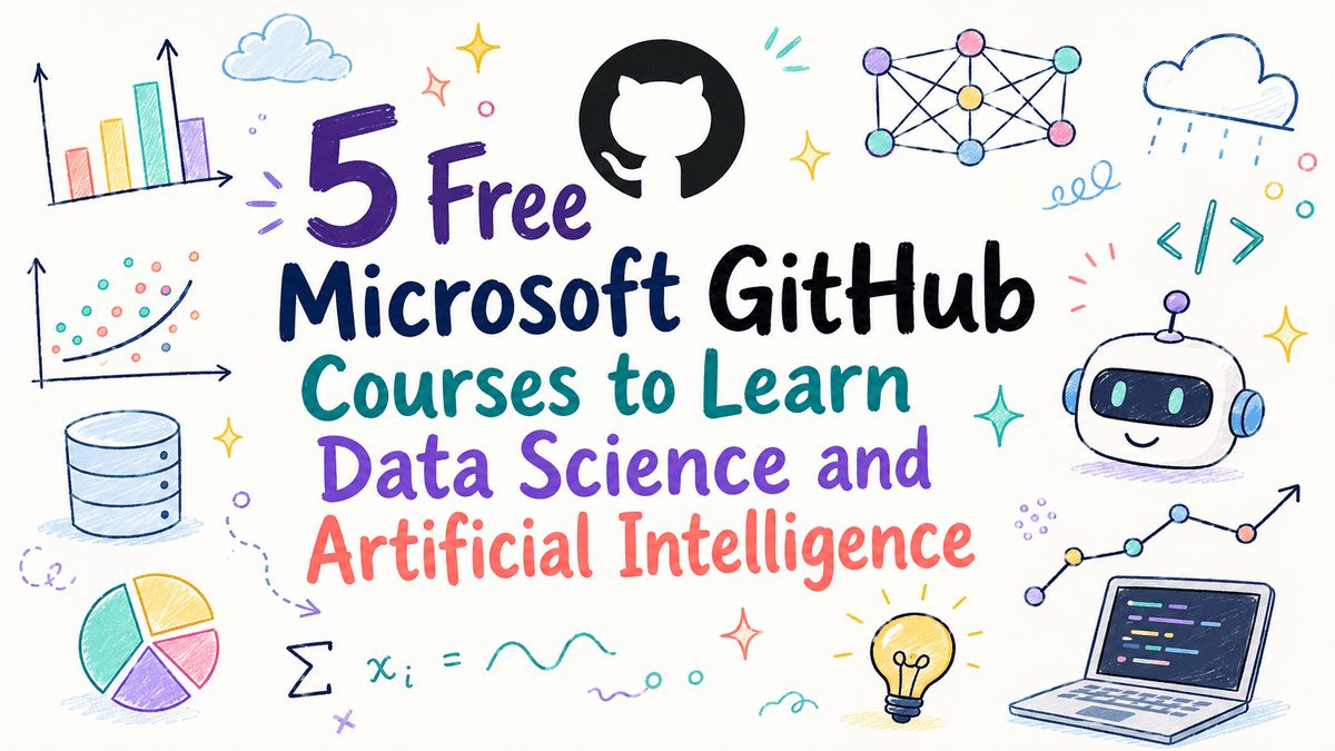 微软 GitHub 免费开课:五门课程从数据科学、机器学习一路讲到生成式 AI 与智能体