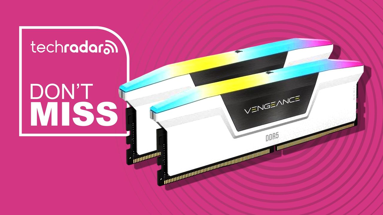 优惠券立减:白色32GB海盗船Vengeance RGB DDR5-6000套条新蛋促销