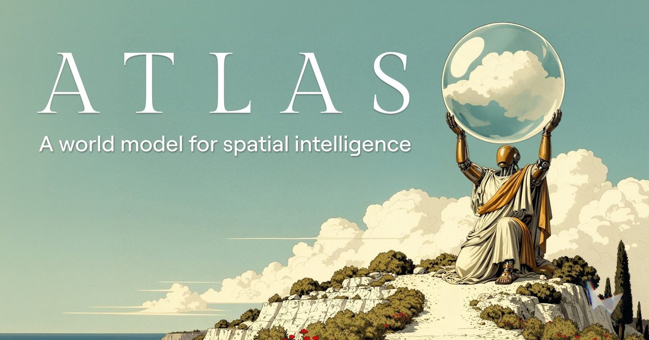 几张照片,造出一个3D世界:World Labs发布全能世界模型Atlas