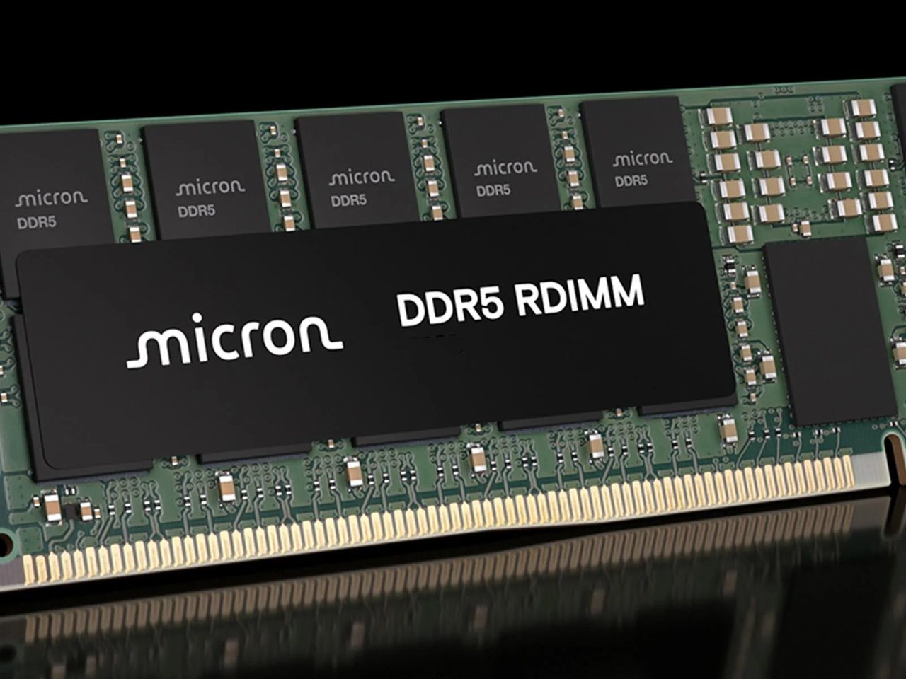 Micron演示512GB DDR5内存模组,为12TB双路服务器铺路