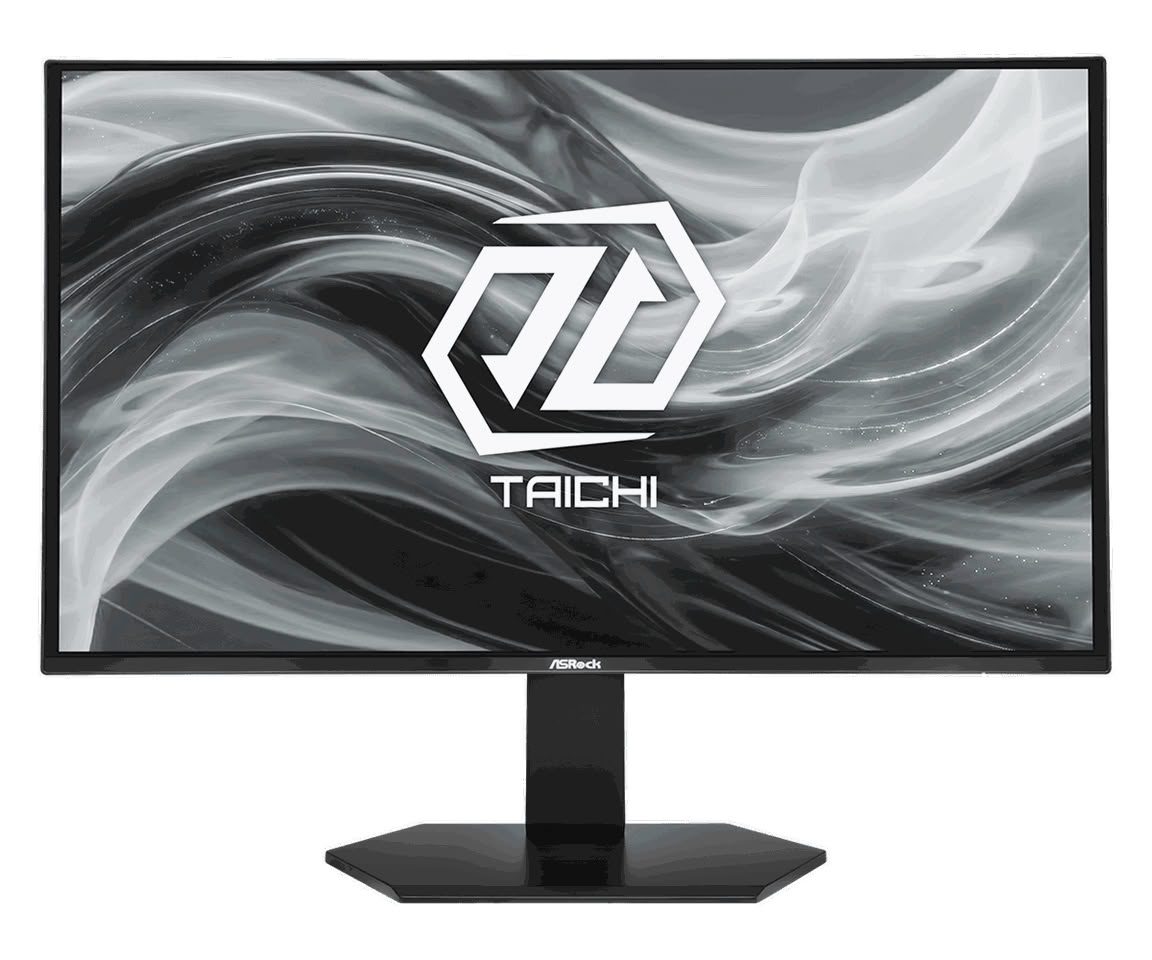 ASRock旗舰Taichi品牌进军显示器领域,首发4K 240Hz QD-OLED机型TCO27USA