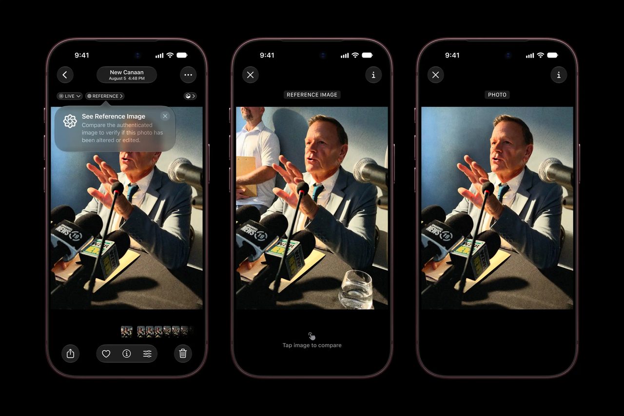 iPhone 18 Pro搭载Reference Image:照片溯源获抗量子级防护