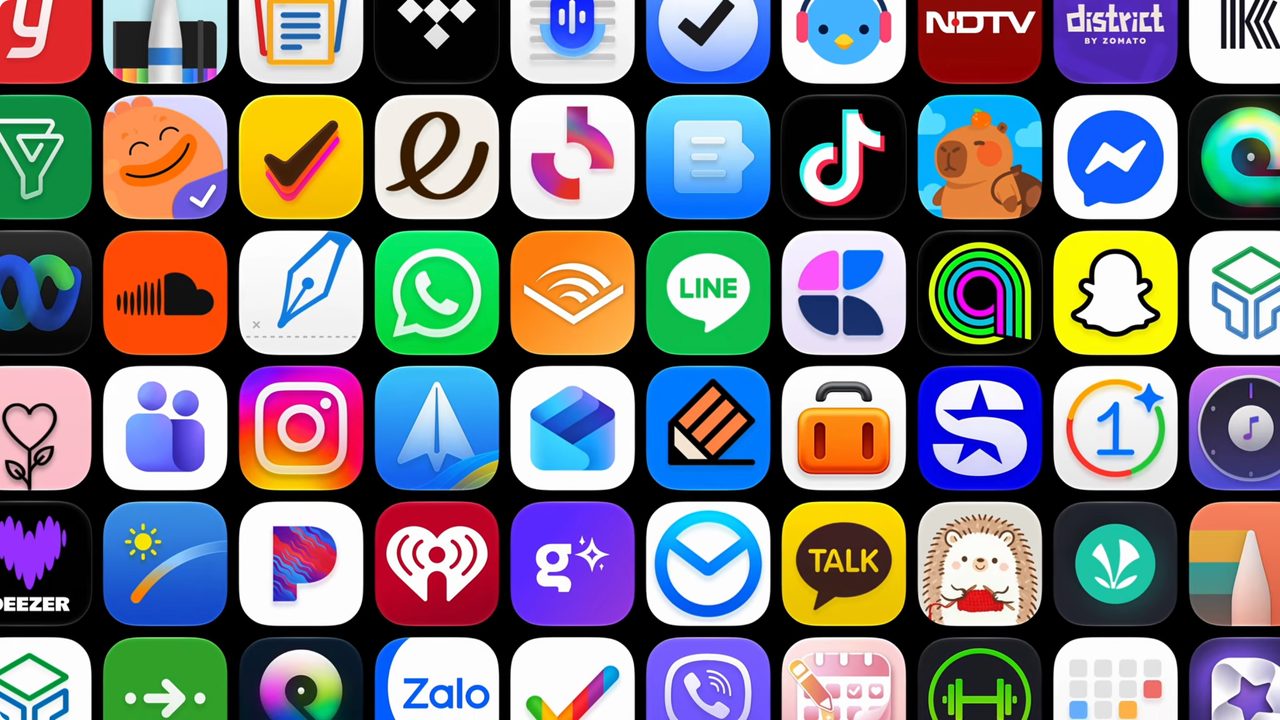 苹果 iPhone 发布会:第三方应用 Stuff 抢镜 Siri AI 舞台