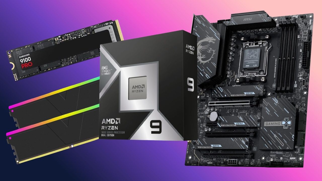 Newegg装机套餐直降1,289美元:AMD Ryzen 9 9950X3D2+8TB SSD旗舰配置