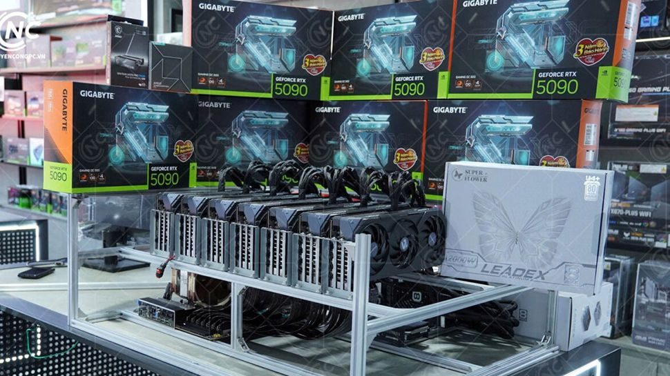 RTX 5090被曝炒至9000美元:AI服务器厂商整托盘扫货,关键照片竟疑似AI生成