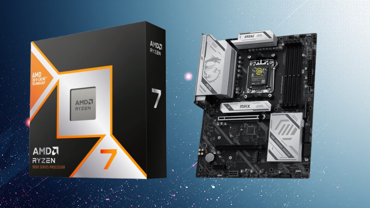 Newegg 捆绑套装:搭 MSI X870E 主板,Ryzen 7 9800X3D 有效价低至 320 美元