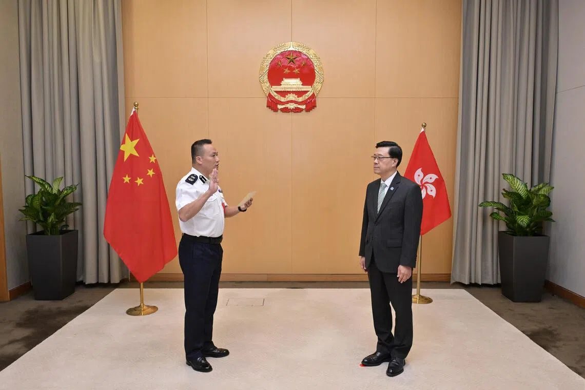江学礼升任香港警务处副处长 接掌国家安全事务