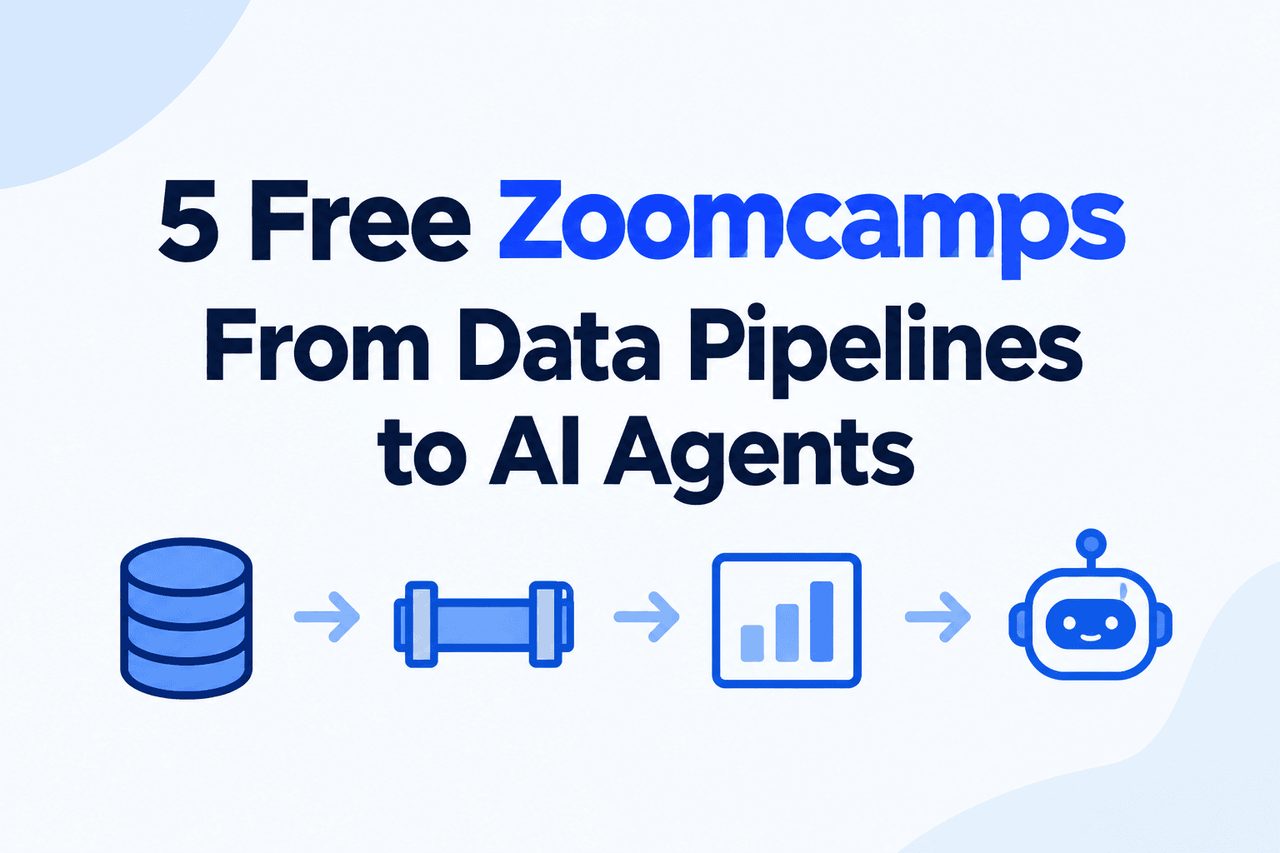 五大免费Zoomcamp课程贯通数据管道、MLOps、大模型与AI智能体